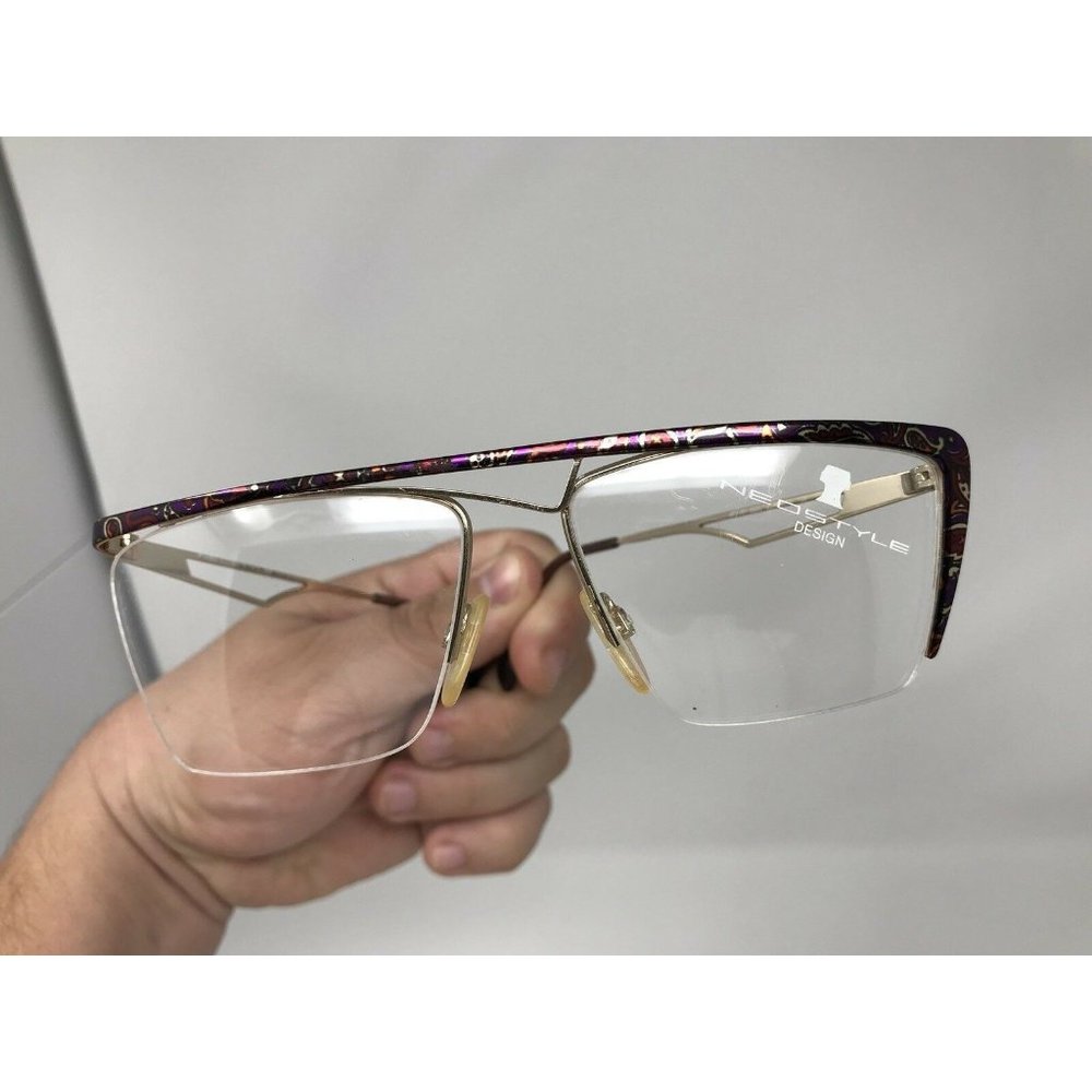NEOSTYLE Jet 201 ( 522 ) Rare vintage Eyeglasses  Germany    57-61 [] 15  135 - Picture 8 of 12